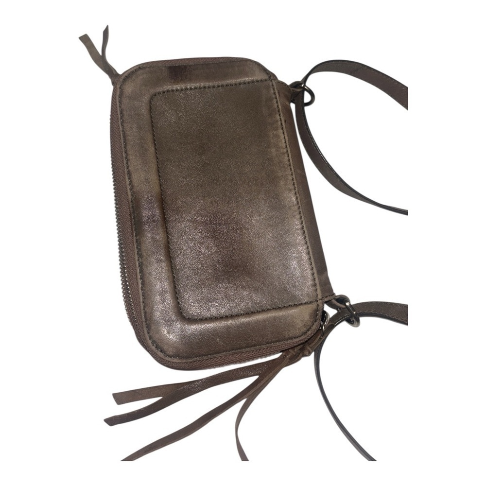 Lucky Brand Tan Leather Crossbody Bag Kaie - Picture 5 of 5